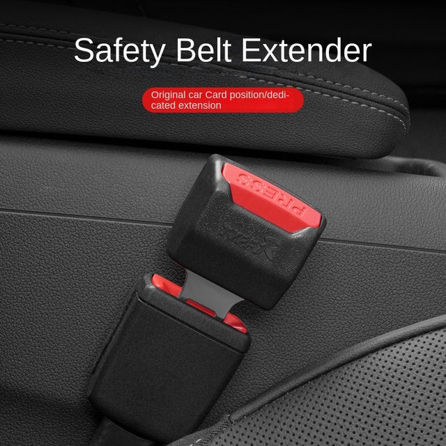 Seat Belt Extender (2-Pack) — Comfortable, Secure Buckling Without the Squeeze