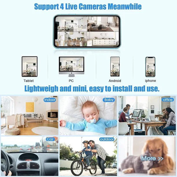 Mini Wireless Magnetic Camera — Full-HD Live Feed You Can Stick Anywhere in Seconds