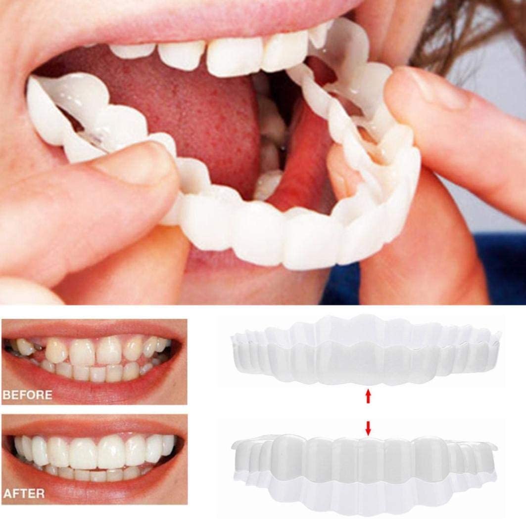 Snap-On Veneers (Upper & Lower Set) — A Flawless, Confident Smile in Seconds, No Dentist Needed