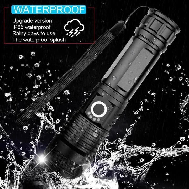 XHP50.2 Ultra-Bright Flashlight — Turn Night Into Day with a Massive, Long-Throw Beam