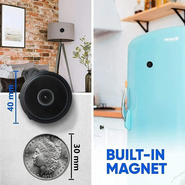 Mini Wireless Magnetic Camera — Full-HD Live Feed You Can Stick Anywhere in Seconds