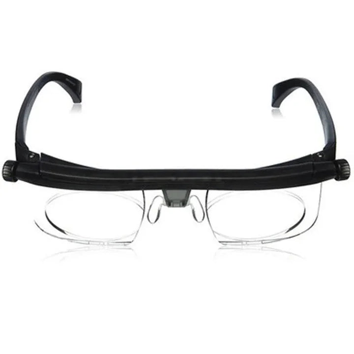 Adjustable Focus Glasses — One Pair for Near AND Far, No More Switching Readers