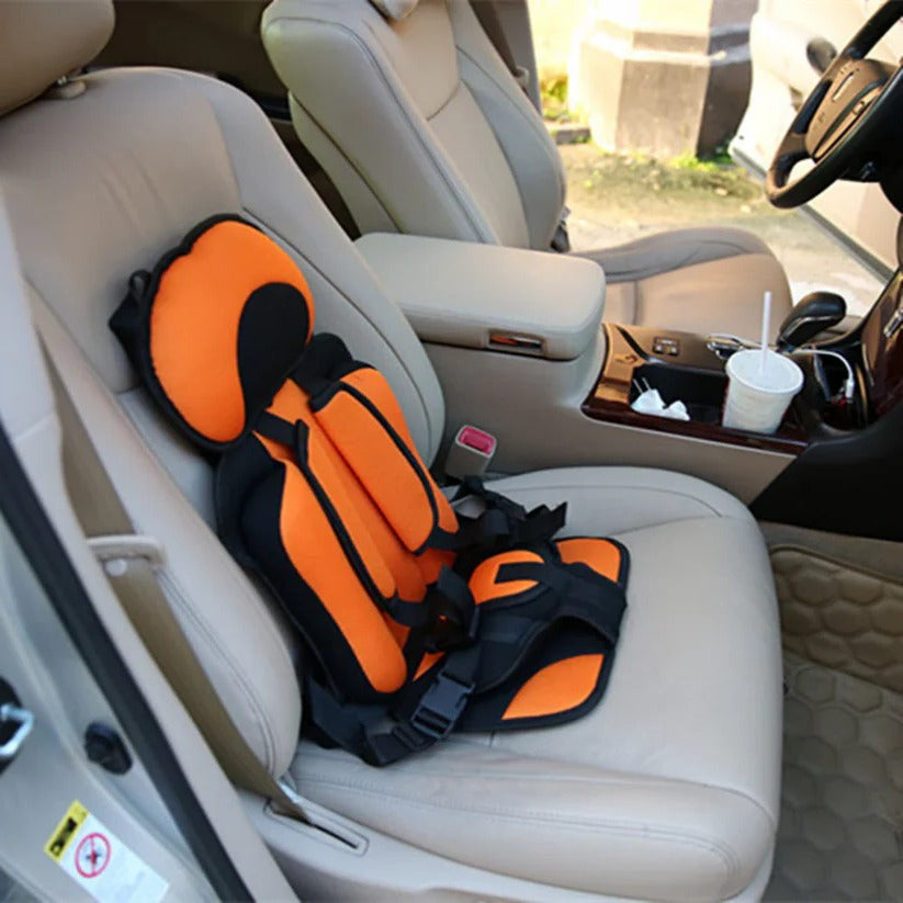 Compact Child Travel Seat — Safe, Foldable Car Safety That Fits in Any Bag