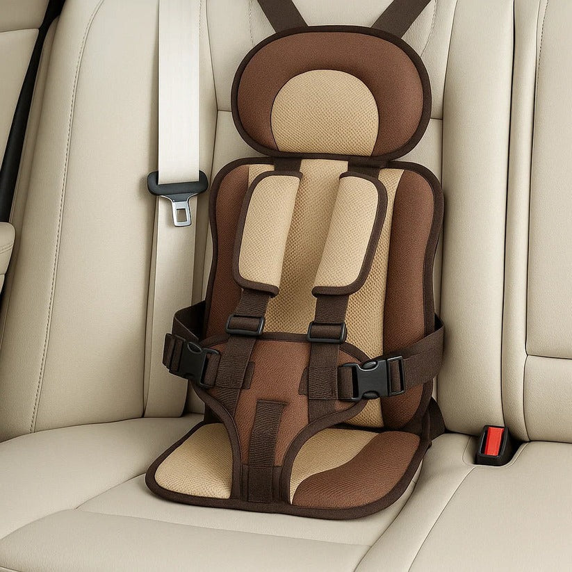 Compact Child Travel Seat — Safe, Foldable Car Safety That Fits in Any Bag