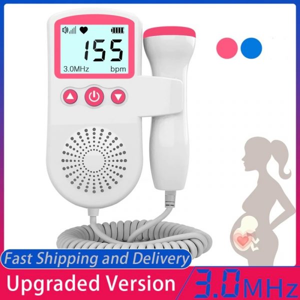 At-Home Fetal Doppler — Hear Your Baby's Heartbeat and Feel Connected Between Checkups