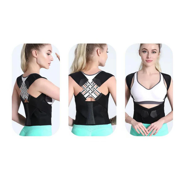 Posture Corrector Brace — Stand Taller and Ease Back Pain with Gentle All-Day Support