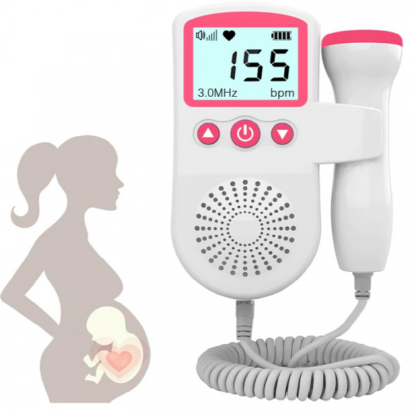 At-Home Fetal Doppler — Hear Your Baby's Heartbeat and Feel Connected Between Checkups